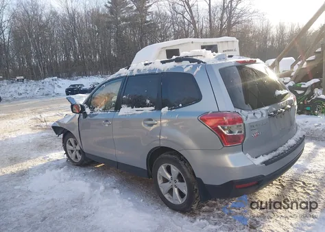 2016 Subaru Forester 2.5I Premium from USA, damaged, VIN JF2SJADC7GH406807